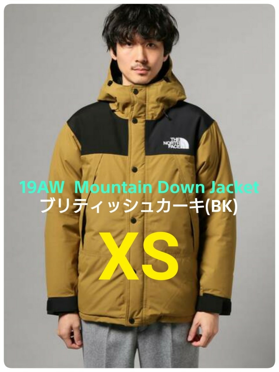 【超稀少XS】 新品 19AW THE NORTH FACE ノースフェイス正規品 ND91930 GORE-TEX マウンテンダウンジャケット ブリティッシュカーキ 完売品_画像1