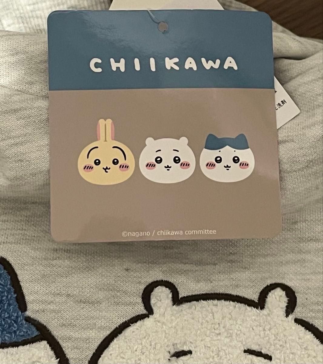 ちいかわ ハチワレ うさぎ パーカー 3Lサイズ サガラ刺繍 ちいかわ ハチワレ うさぎ パーカー 3Lサイズ サガラ刺繍