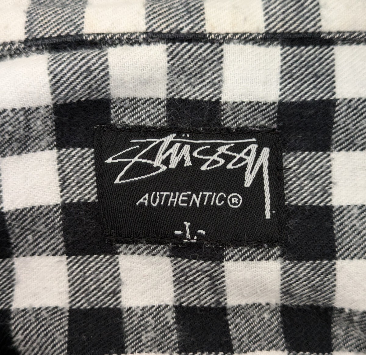 STUSSY ステューシー 長袖シャツ チェック ボタンダウン STUSSY ステューシー 長袖シャツ チェック ボタンダウン