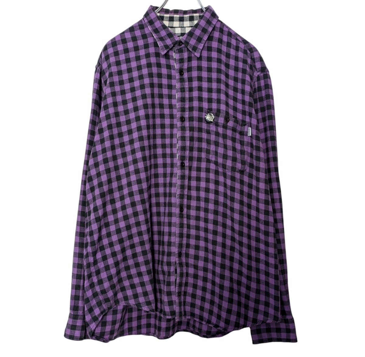 STUSSY ステューシー 長袖シャツ チェック ボタンダウン STUSSY ステューシー 長袖シャツ チェック ボタンダウン