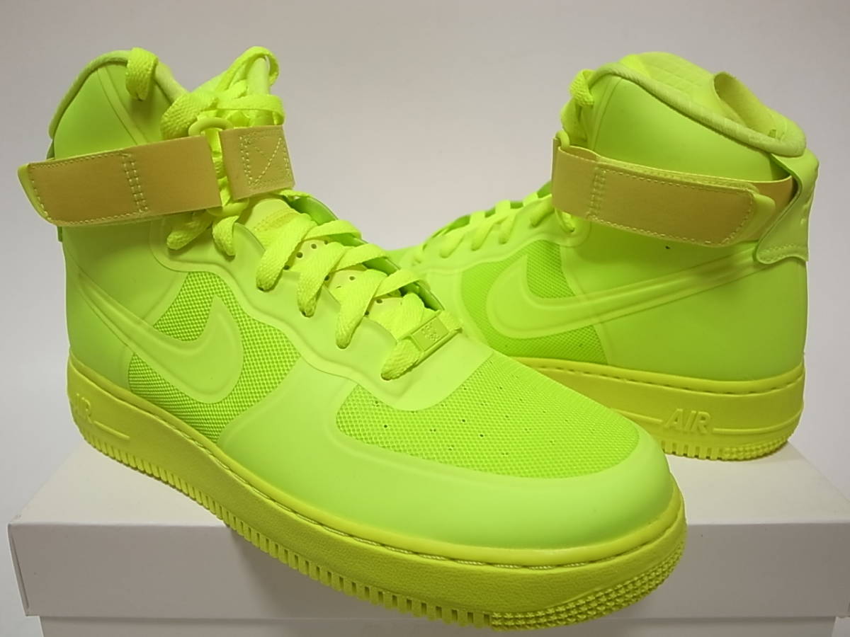 2011年 NIKE AIR FORCE 1 HI HYP PRM VOLTエアフォース1 蛍光 2011年 NIKE AIR FORCE 1 HI HYP PRM VOLTエアフォース1 蛍光