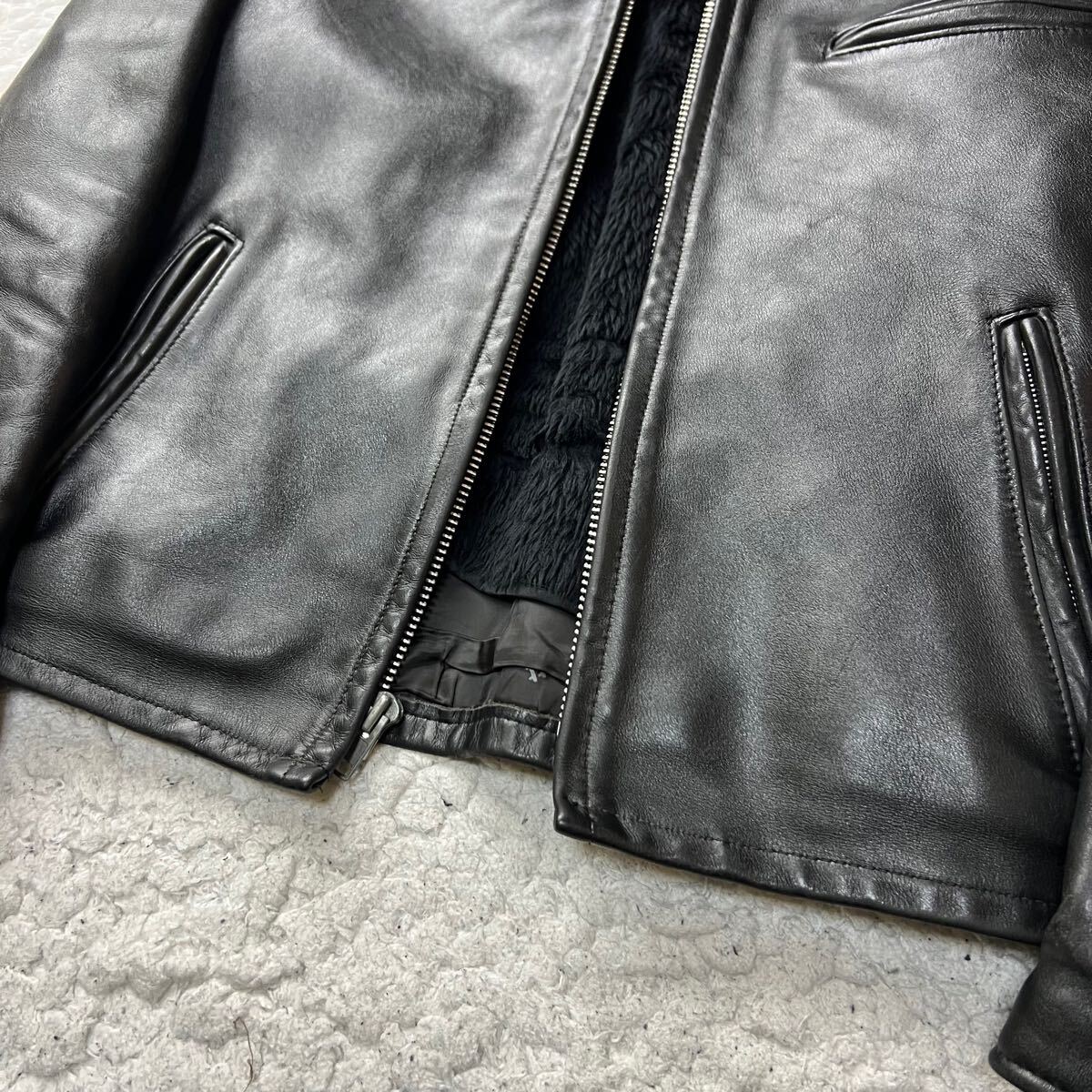 極美品/希少XLサイズ!!】Schott ショット シングルライダース 極美品/希少XLサイズ!!】Schott ショット シングルライダース