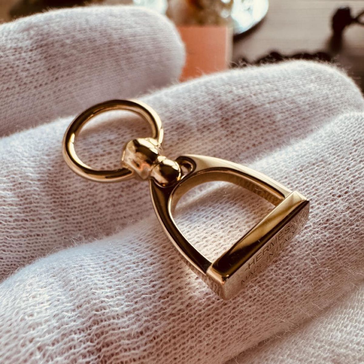 エルメス HERMES エトリエ ツイリーリング ネックレストップ エルメス HERMES エトリエ ツイリーリング ネックレストップ