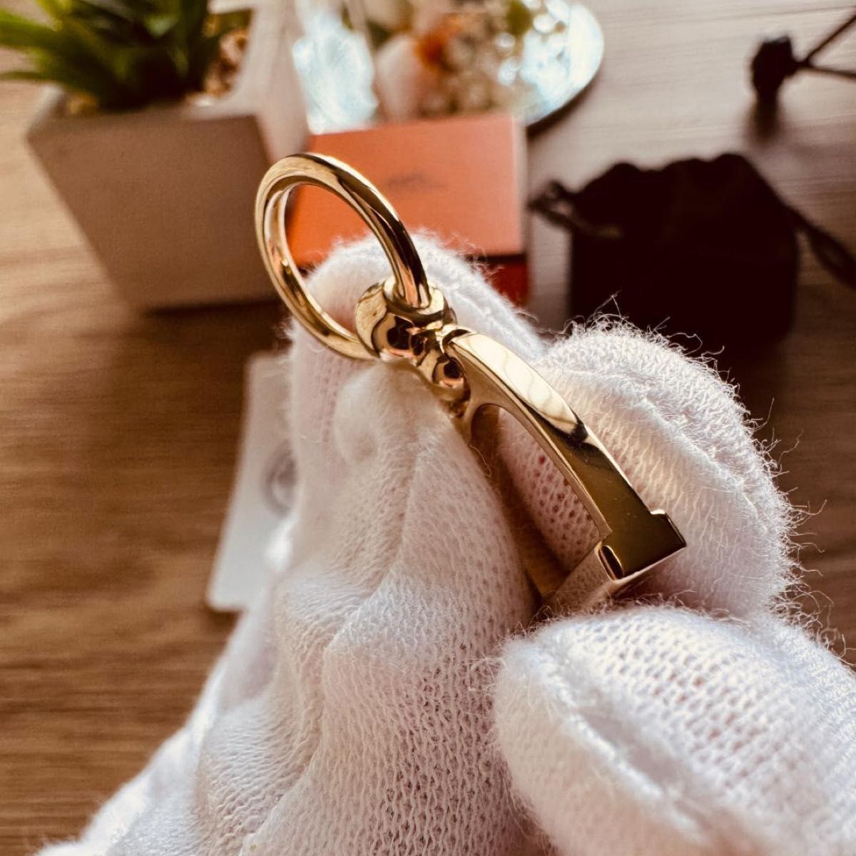 エルメス HERMES エトリエ ツイリーリング ネックレストップ エルメス HERMES エトリエ ツイリーリング ネックレストップ