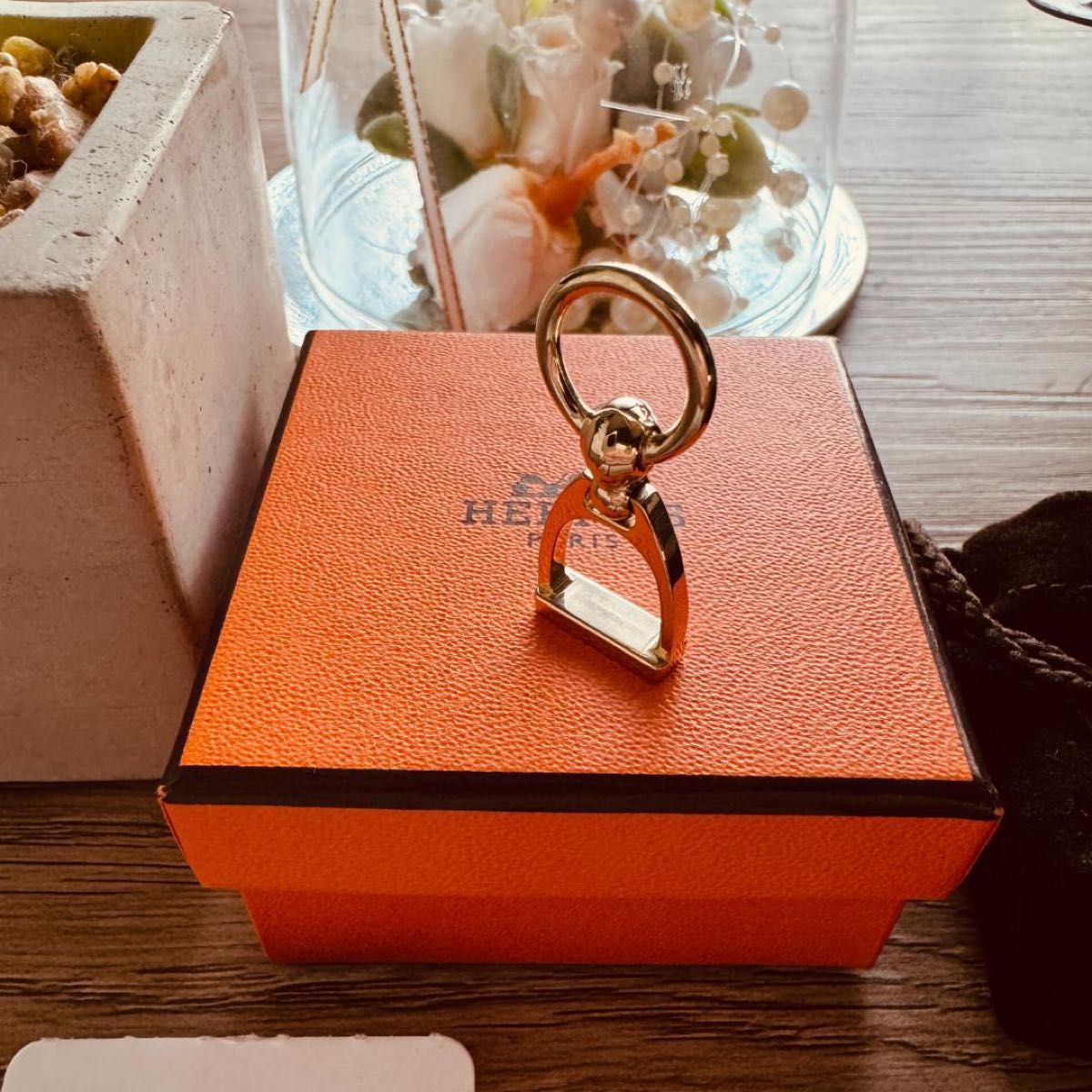 エルメス HERMES エトリエ ツイリーリング ネックレストップ エルメス HERMES エトリエ ツイリーリング ネックレストップ