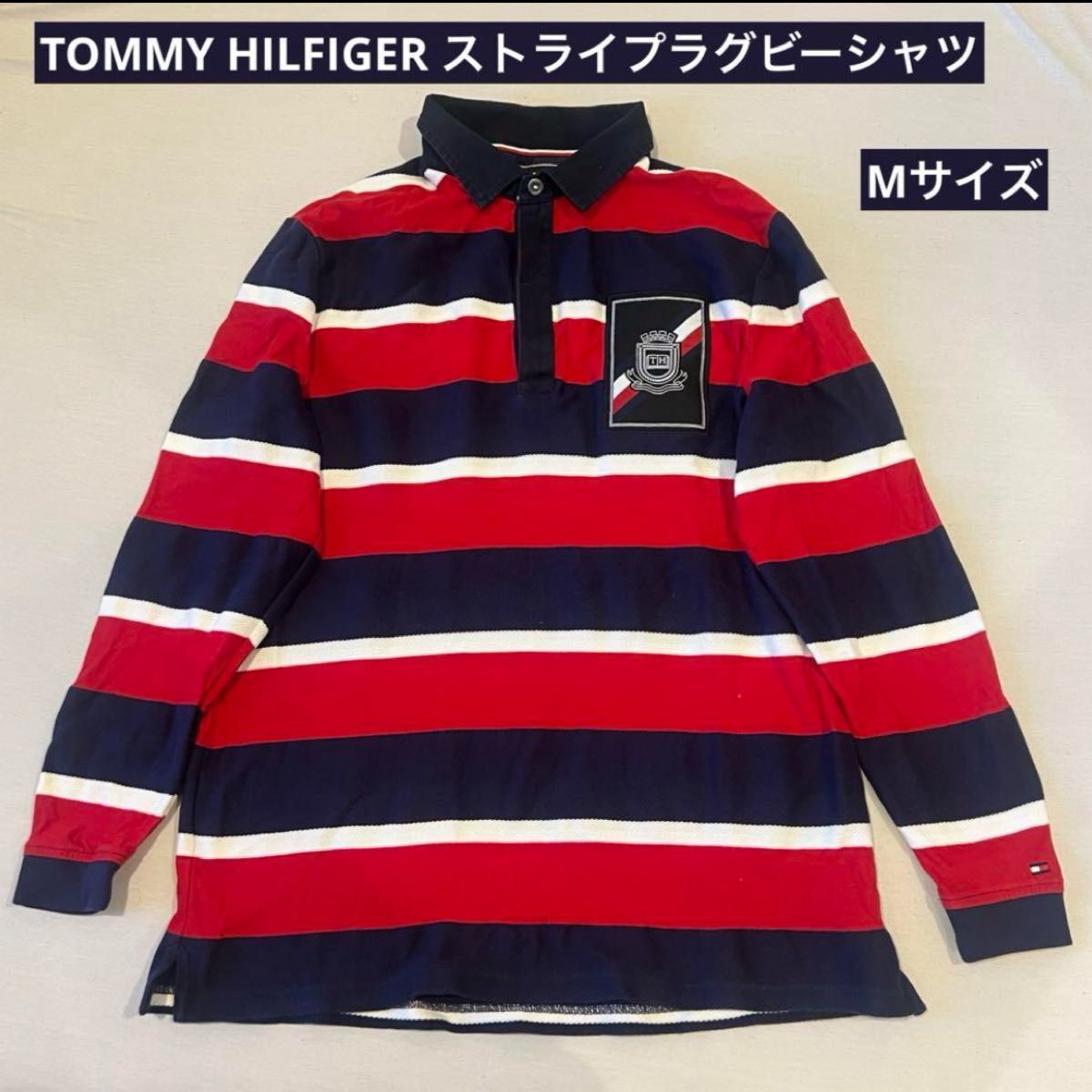 トミーヒルフィガー】ポロシャツ 長袖 ボーダー メンズ 替え トミーヒルフィガー】ポロシャツ 長袖 ボーダー メンズ 替え