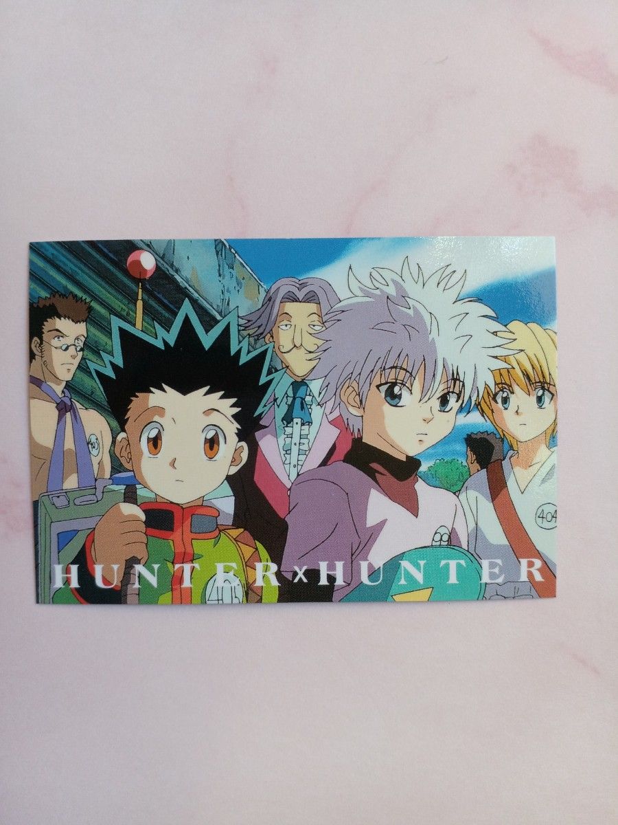初期 HUNTER×HUNTERカード 【ゴン・キルア・クラピカスクラッチ 初期 HUNTER×HUNTERカード 【ゴン・キルア・クラピカスクラッチ