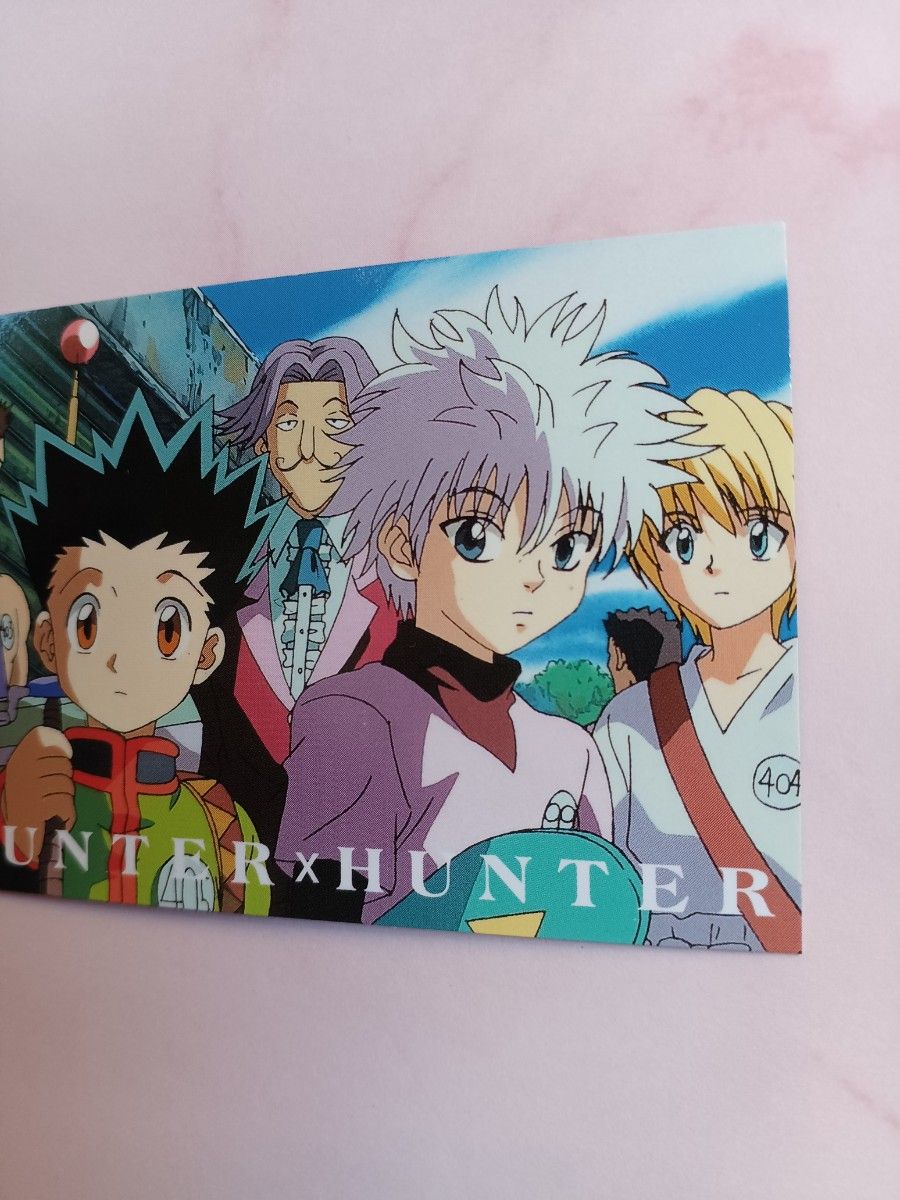 初期 HUNTER×HUNTERカード 【ゴン・キルア・クラピカスクラッチ 初期 HUNTER×HUNTERカード 【ゴン・キルア・クラピカスクラッチ