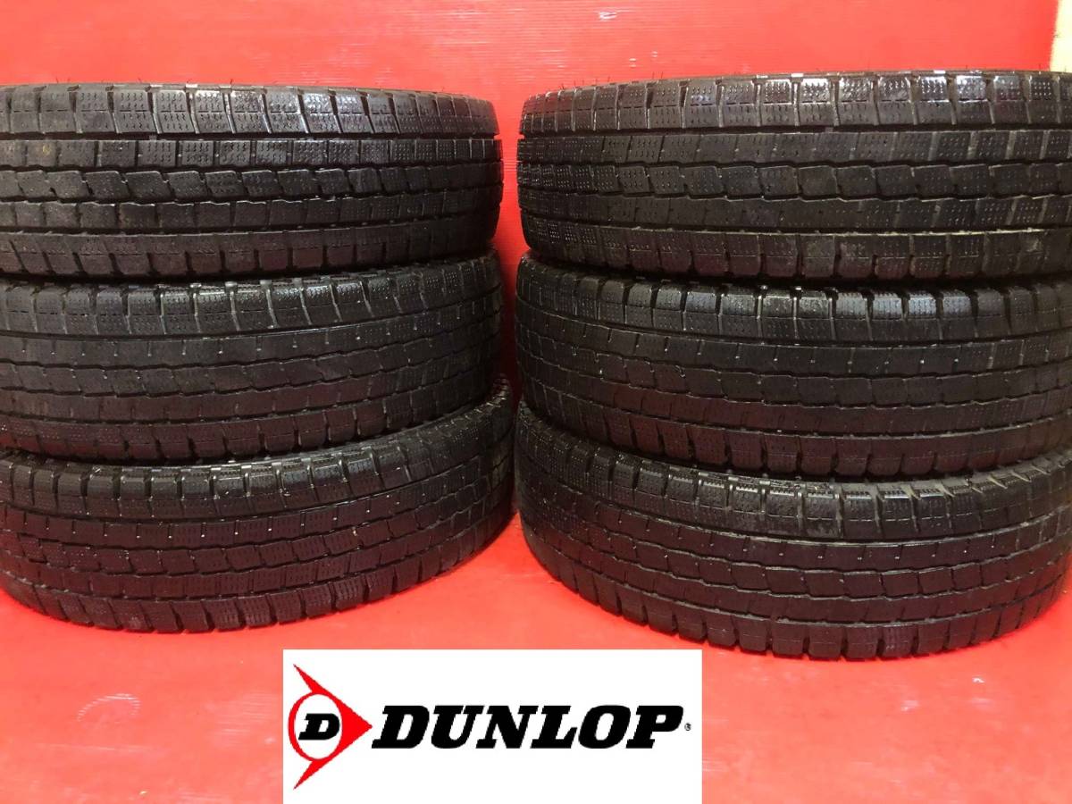 DUNLOP STUDLESS ダンロップ 205/75R16 　113/111L LT スタッドレス　6本セット(R-12)_画像1