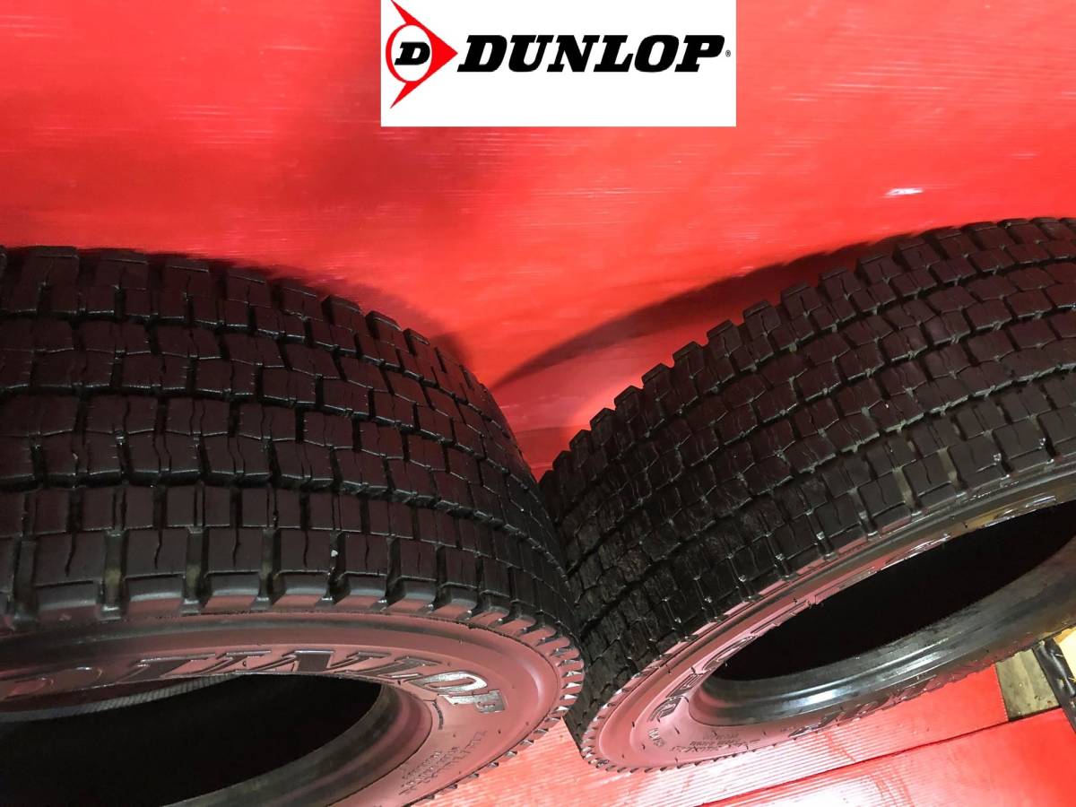 DUNLOP 　DECTES　SP００１　STUDLESS 　ダンロップ 　215/70R17.5　123/121J　 　2本セット 　(R-25）)