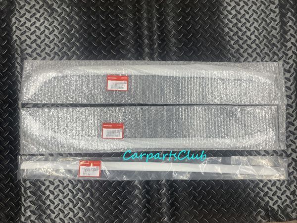 ホンダ 純正品 インテグラ DC1/DC2 タイプR フロント モールディング モール 左右 アッパ 3点セット Front Molding