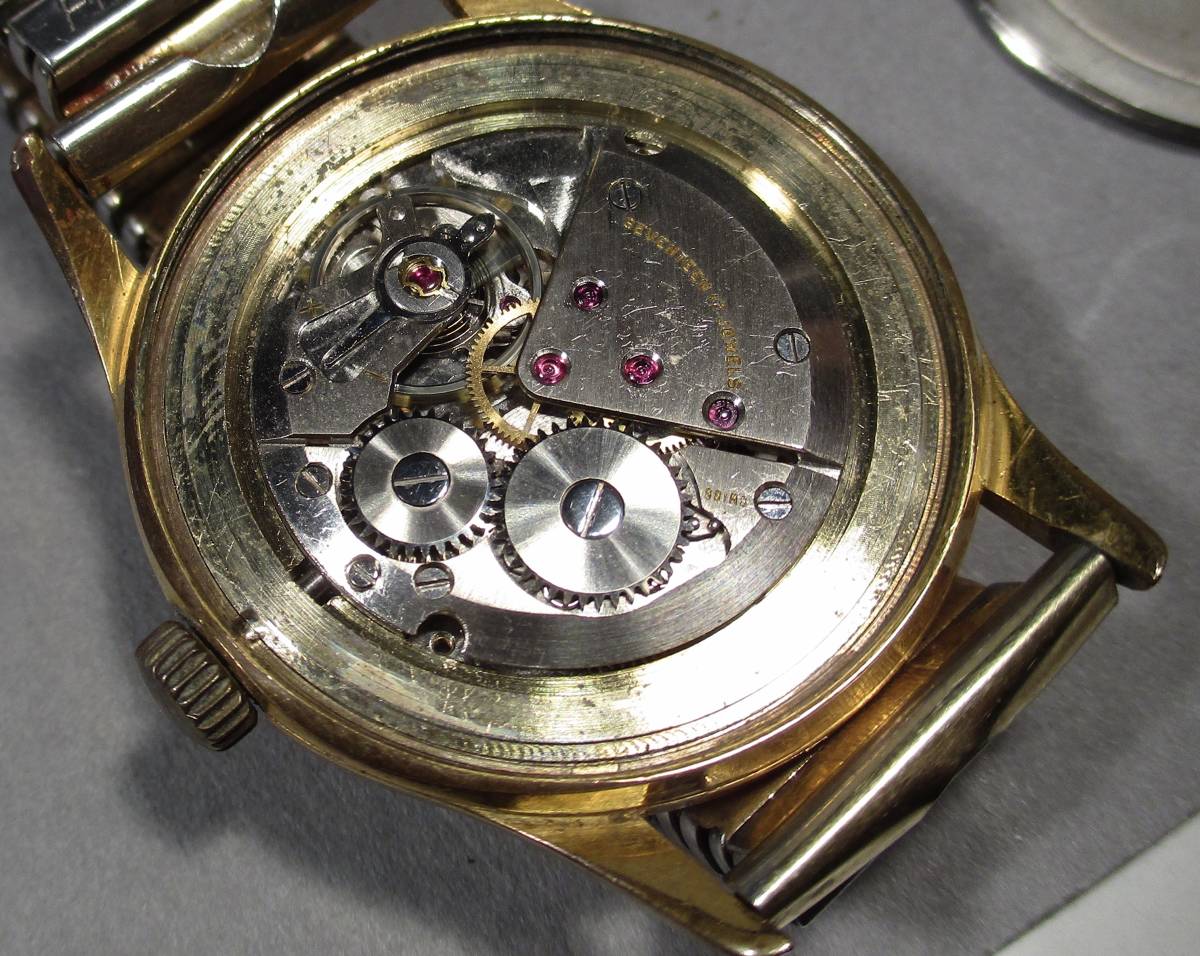 ☆ 金張　BWC スイス 金張　紳士用　腕時計　１９５０年代_画像5