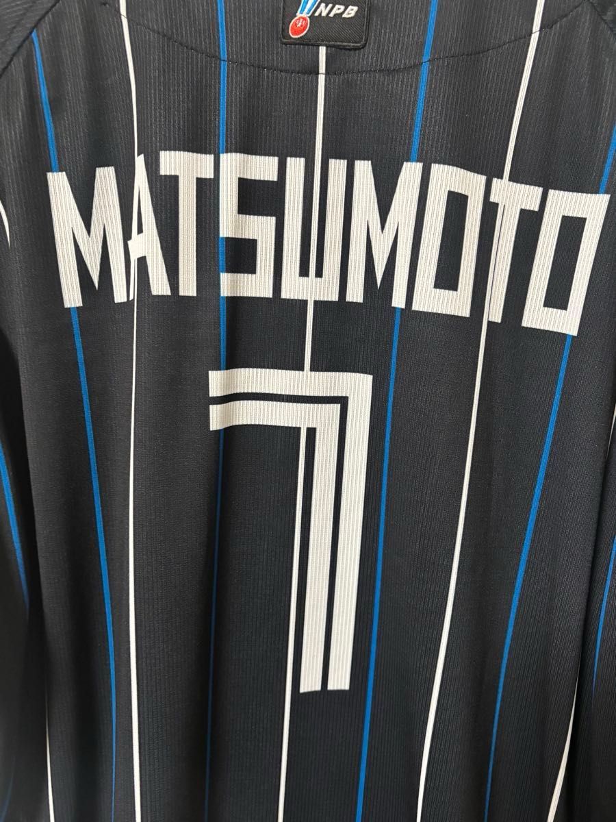 日本ハムファイターズ 松本剛 ユニフォーム プラクティス 日本ハムファイターズ 松本剛 ユニフォーム プラクティス