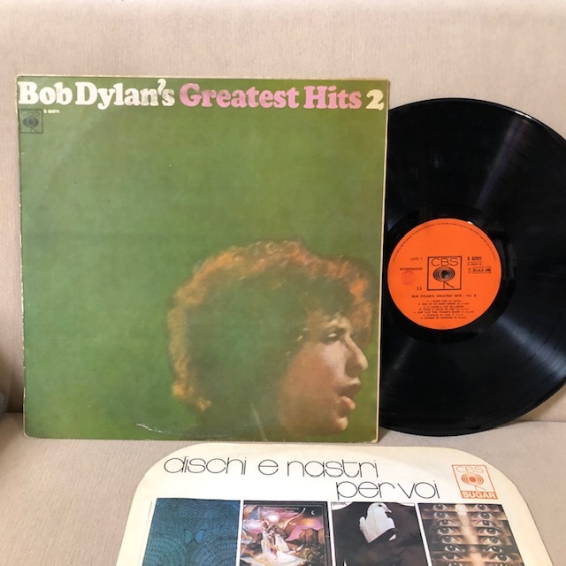 bob dylan the greatest hits 2 イタリア盤　盤質良好　送料600円_画像1