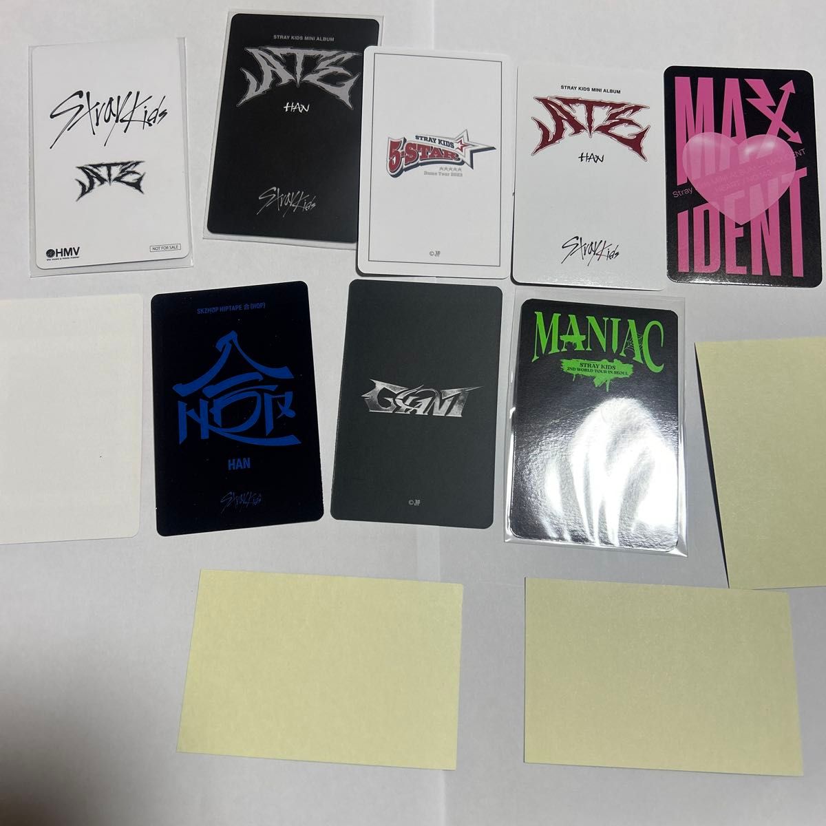 stray kids straykids スキズ ハン HAN popup 特典 トレカ stray kids straykids スキズ ハン HAN popup 特典 トレカ
