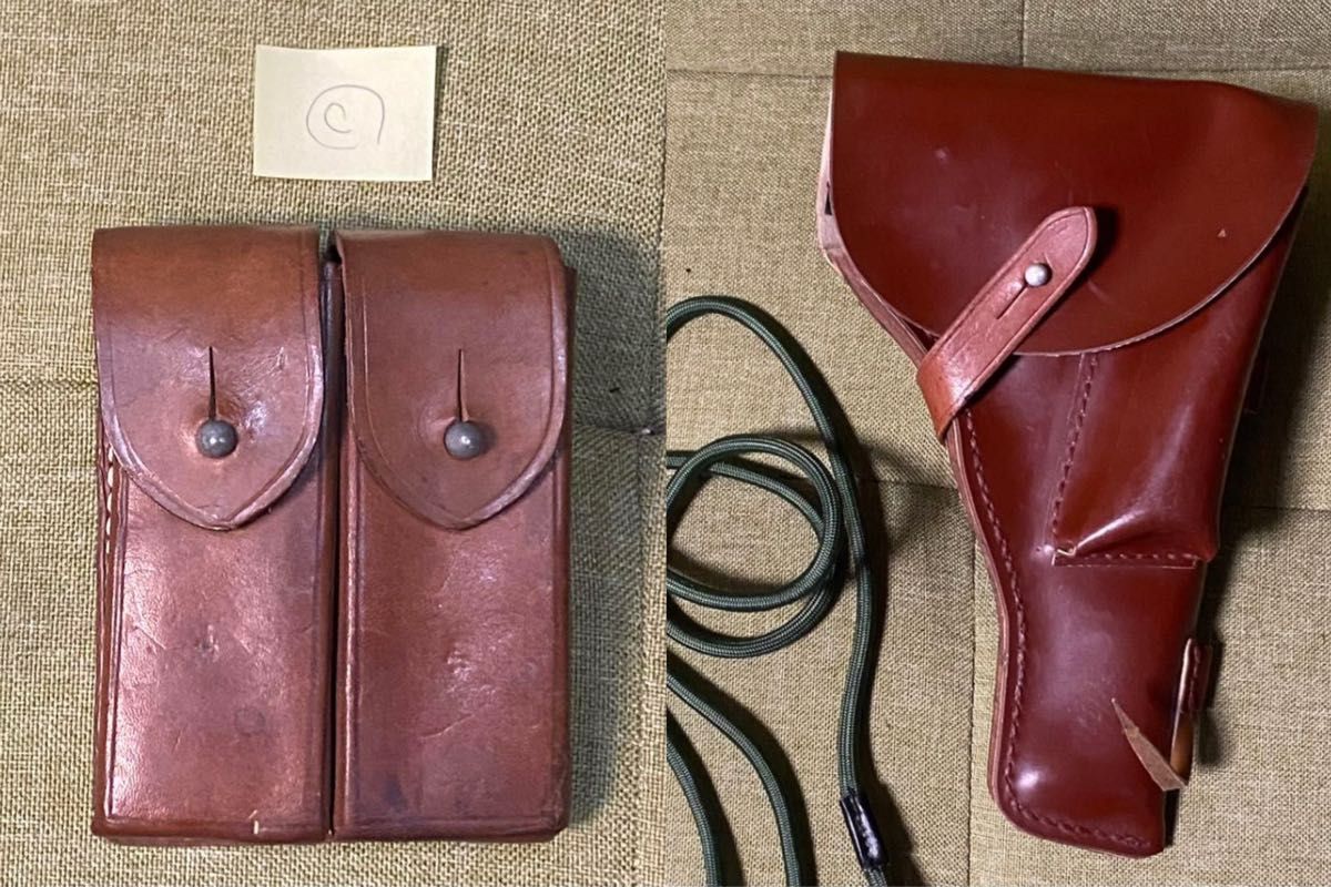 60年代 実物 トカレフ・54式拳銃用ホルスター(ランヤード付き 60年代 実物 トカレフ・54式拳銃用ホルスター(ランヤード付き
