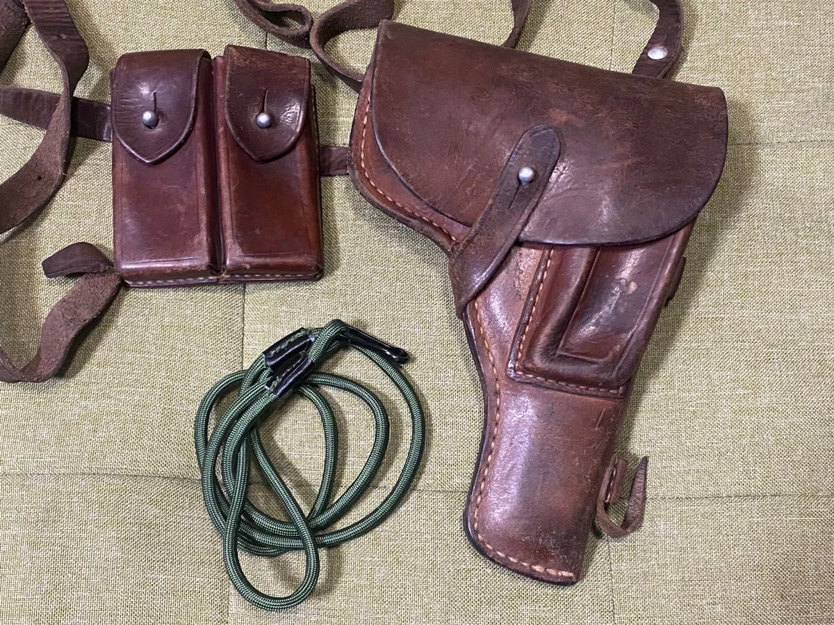 1)実物中古 トカレフ用ホルスター4点セット ソ連軍 ロシア軍 1)実物中古 トカレフ用ホルスター4点セット ソ連軍 ロシア軍