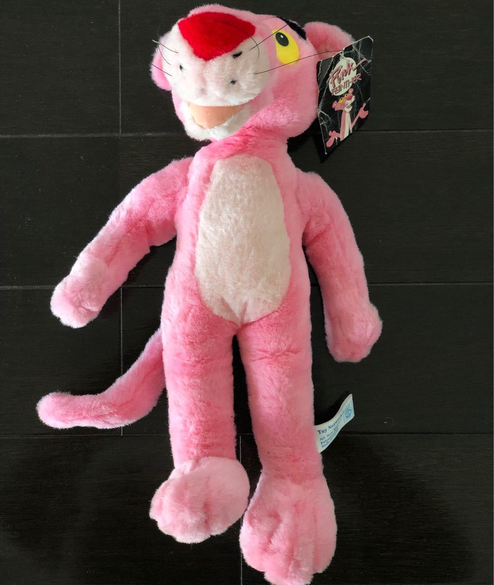ヤフオク タグ付き Pink Panther ピンクパンサー ぬいぐる