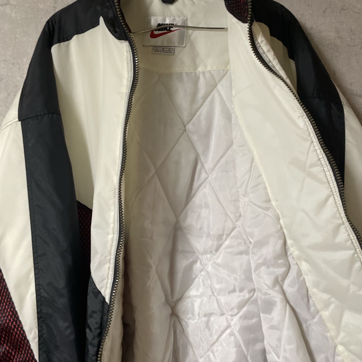 NIKE ナイキ 90s ビンテージ ビッグロゴ 中綿入り ナイロン NIKE ナイキ 90s ビンテージ ビッグロゴ 中綿入り ナイロン