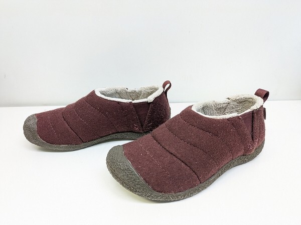 R227-N37-2489 KEEN key nHOWSER is u The -1007736 slip-on shoes shoes lady's 25.0cm box equipped present condition goods 3