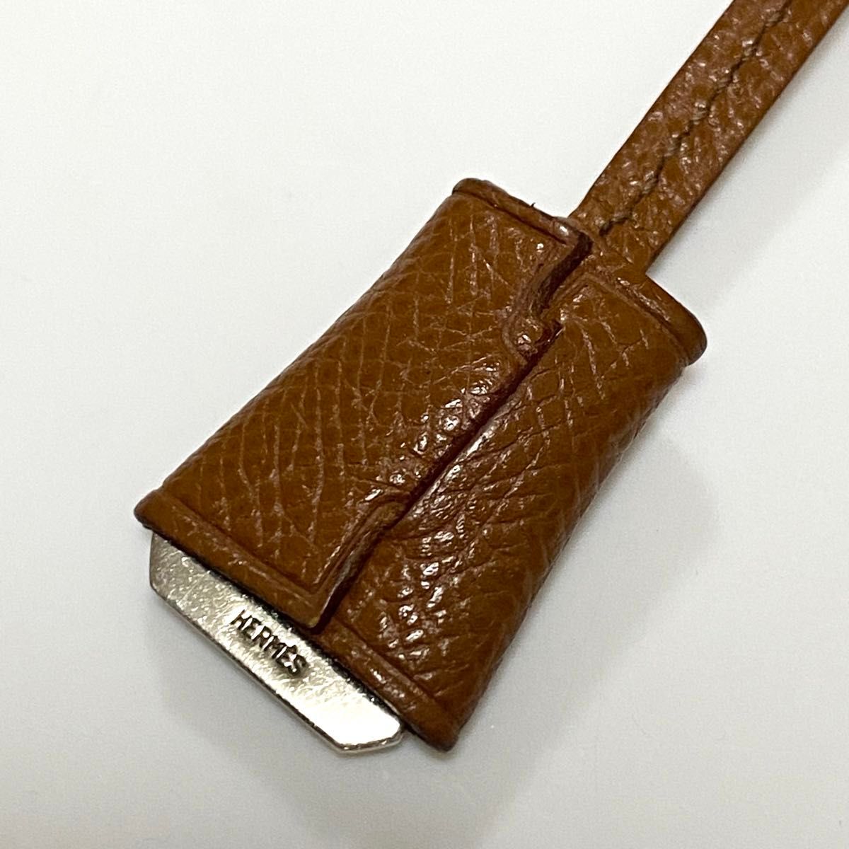HERMESチャーム エルメス ミニクロシェットチャームキーホルダー ドッグタグ HERMESチャーム エルメス ミニクロシェットチャームキーホルダー