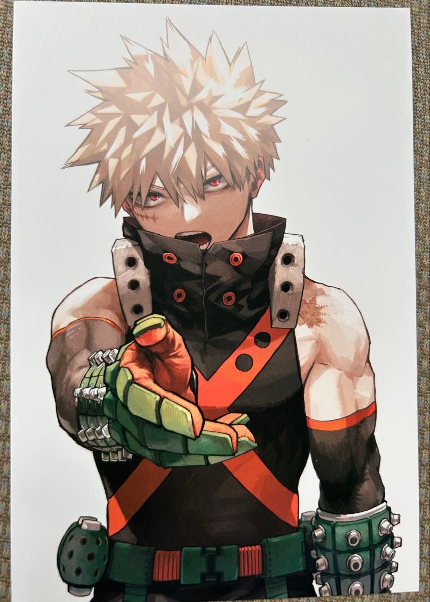 僕のヒーローアカデミア ヒロアカ 42巻 特典イラストカード 爆豪 僕のヒーローアカデミア ヒロアカ 42巻 特典イラストカード 爆豪