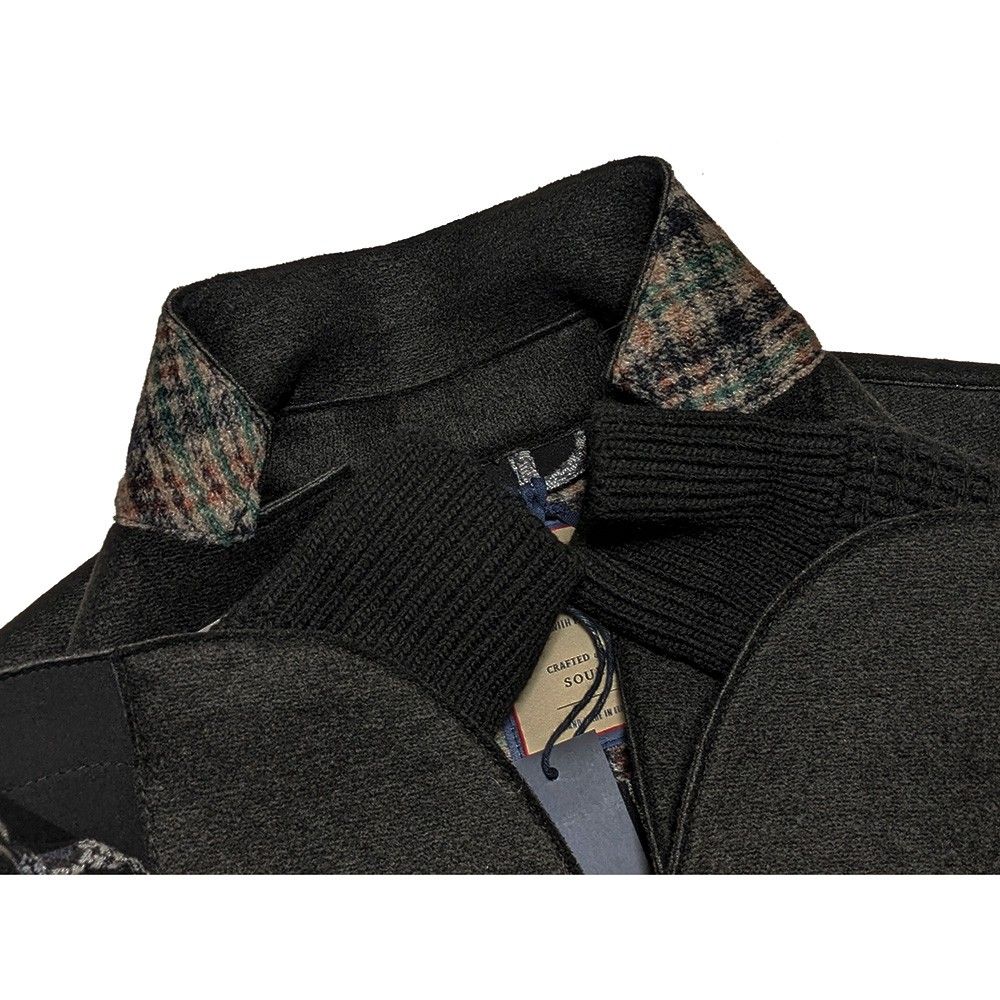 BOB 24AW ニット袖ボンディングジャケット S 新品 現行品 新作 BOB 24AW ニット袖ボンディングジャケット S 新品 現行品 新作