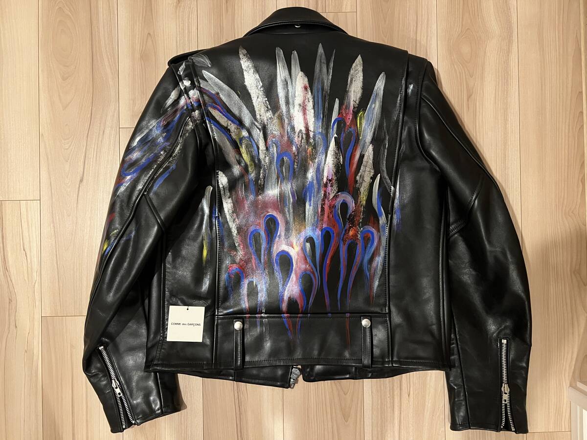 超美品 希少】HOMME HOMME 川久保玲直接監修 ペイントライダース 超美品 希少】HOMME HOMME 川久保玲直接監修 ペイントライダース