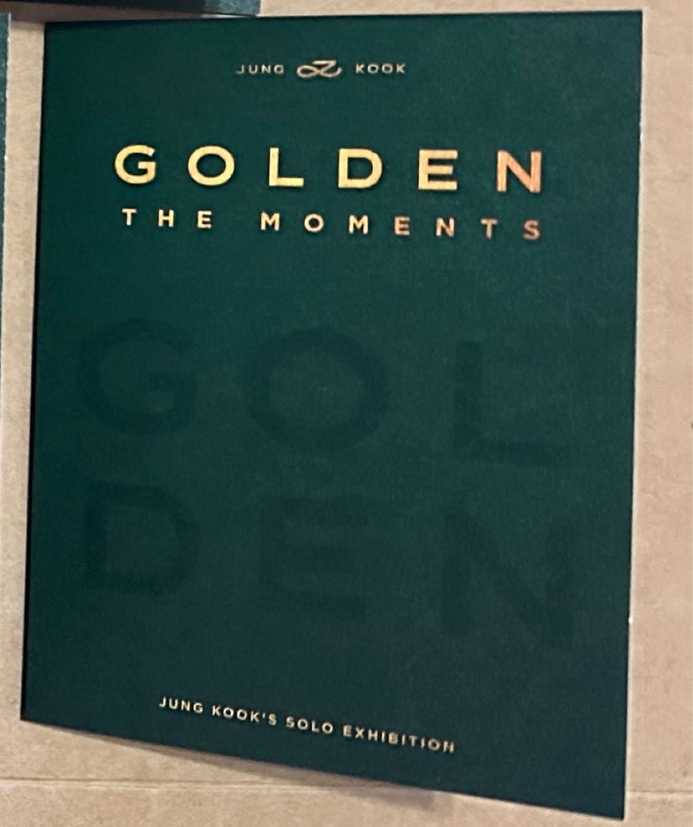 BTS ジョングク JUNGKOOK GOLDEN THE MOMENTS IN JAPAN 入場特典 BTS ジョングク JUNGKOOK GOLDEN THE MOMENTS IN JAPAN 入場特典