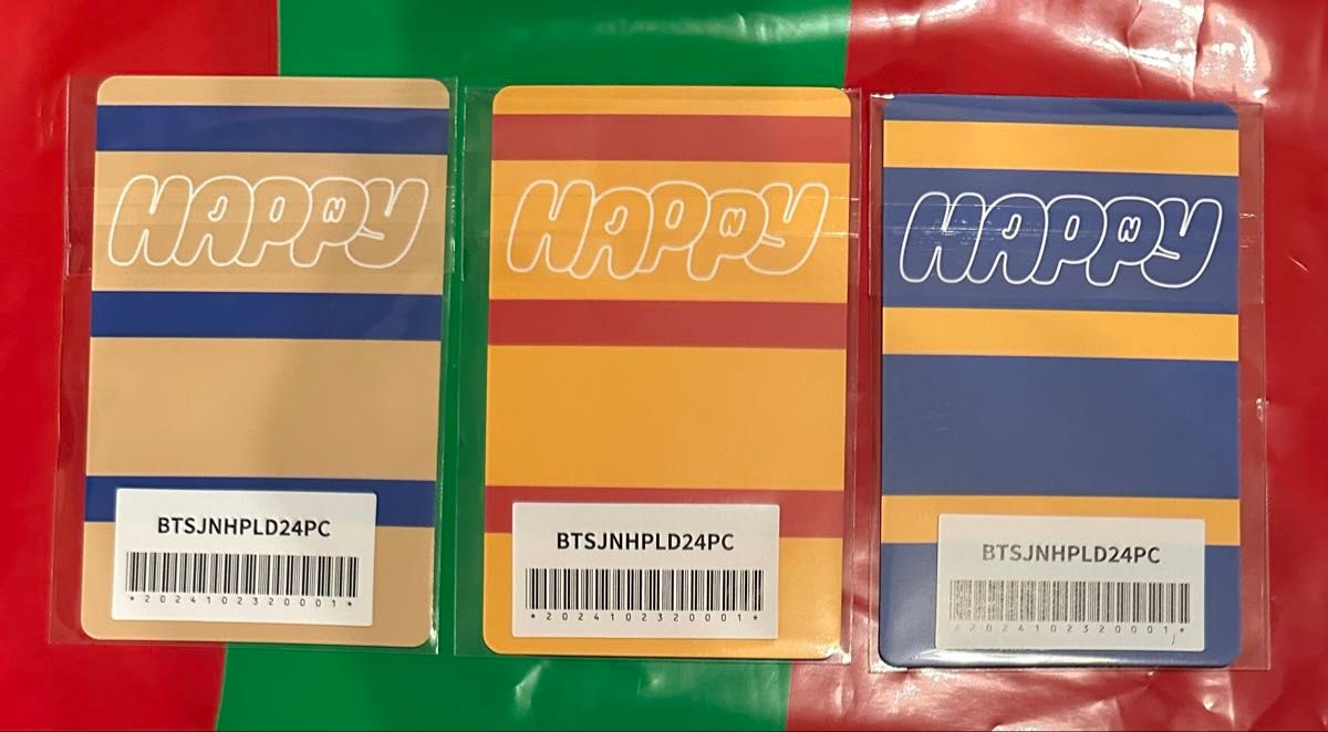 BTSジン HAPPY BTS JAPAN OFFICIAL SHOP JPFC ラキドロ トレカ BTSジン HAPPY BTS JAPAN OFFICIAL SHOP JPFC ラキドロ トレカ