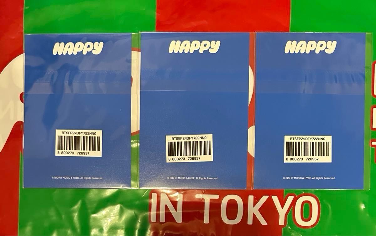 BTS ジン Jin 'Happy' POP-UP Running Wild to Happiness in BTS ジン Jin 'Happy' POP-UP Running Wild to Happiness in