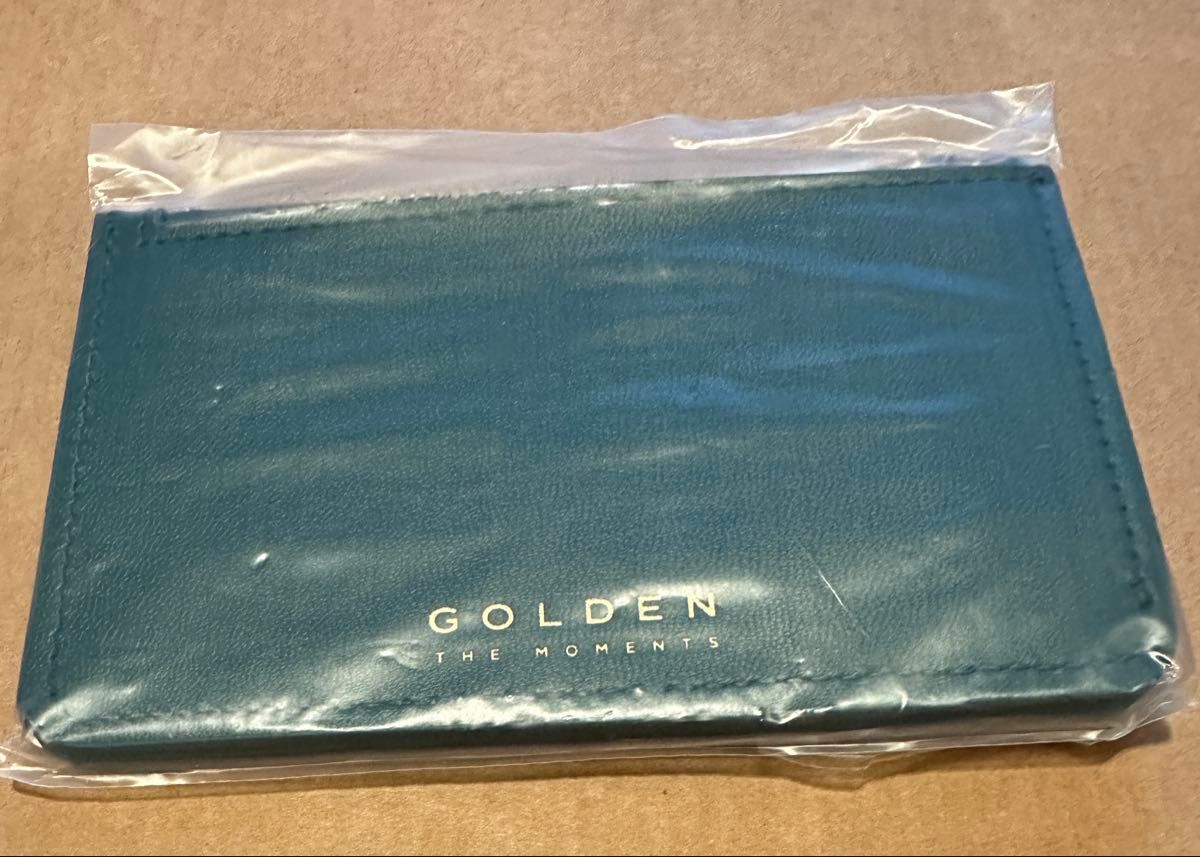 ジョングク 展示会 カードウォレット JUNGKOOK GOLDEN The ジョングク 展示会 カードウォレット JUNGKOOK GOLDEN The
