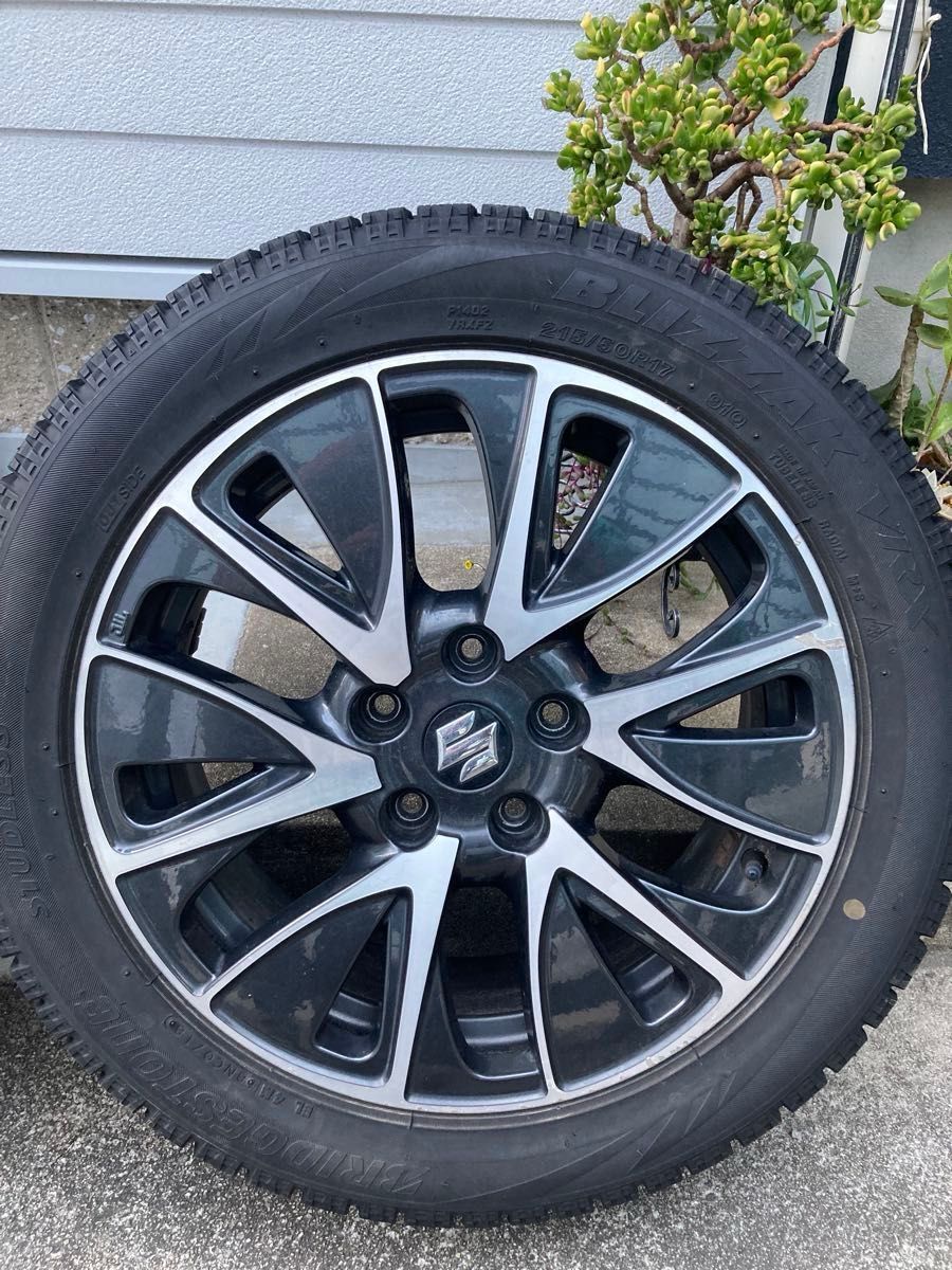 スズキ SX4 S-CROSS 純正アルミホイールスタッドレスタイヤ付き スズキ SX4 S-CROSS 純正アルミホイールスタッドレスタイヤ付き