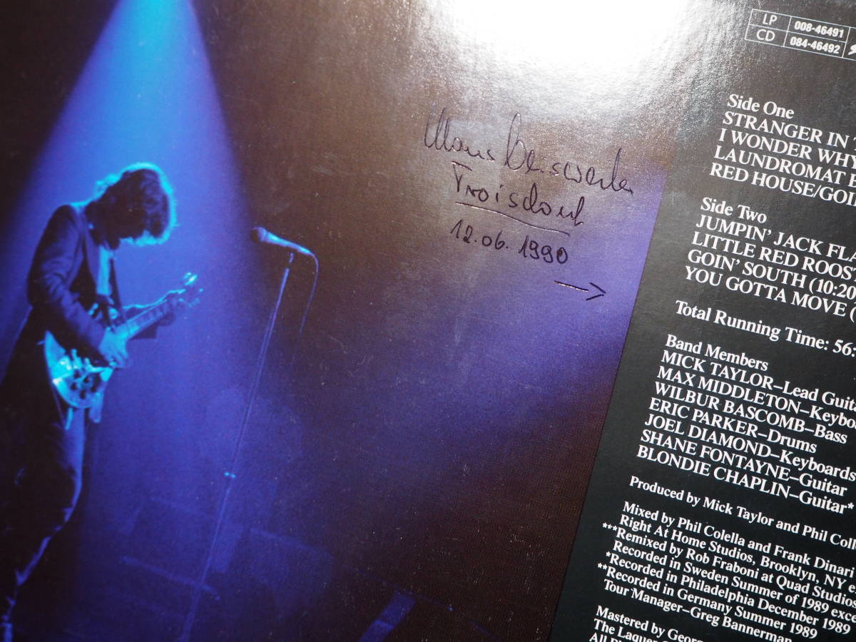 Mick Taylor-Stranger In This Town★独Orig.美品/マト1/The Rolling Stones_画像4
