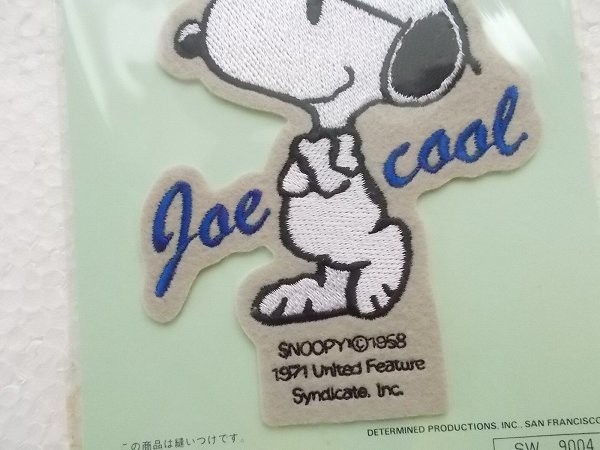 ヤフオク スヌーピー Snoopy Joe Cool ジョー クール ジ