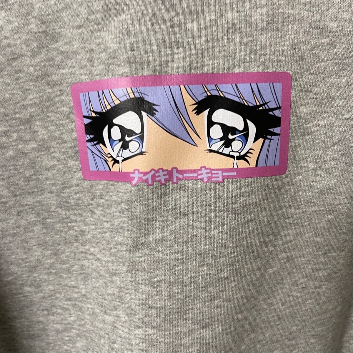 渋谷限定】NIKE 90sアニメ風 オリジナルスウェットSサイズ Y2K 渋谷限定】NIKE 90sアニメ風 オリジナルスウェットSサイズ Y2K