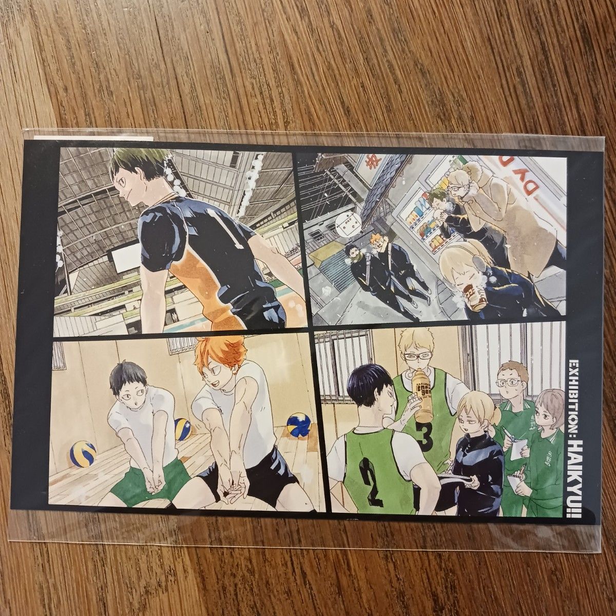 ハイキュー原画展 書き下ろし 烏野 三年 大判ポストカード ハイキュー原画展 書き下ろし 烏野 三年 大判ポストカード