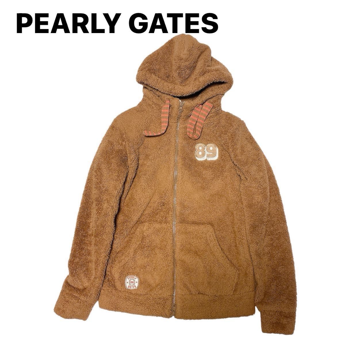 PEARLYGATES パーリーゲイツ ゴルフ ウェア フリース ボアジャケット