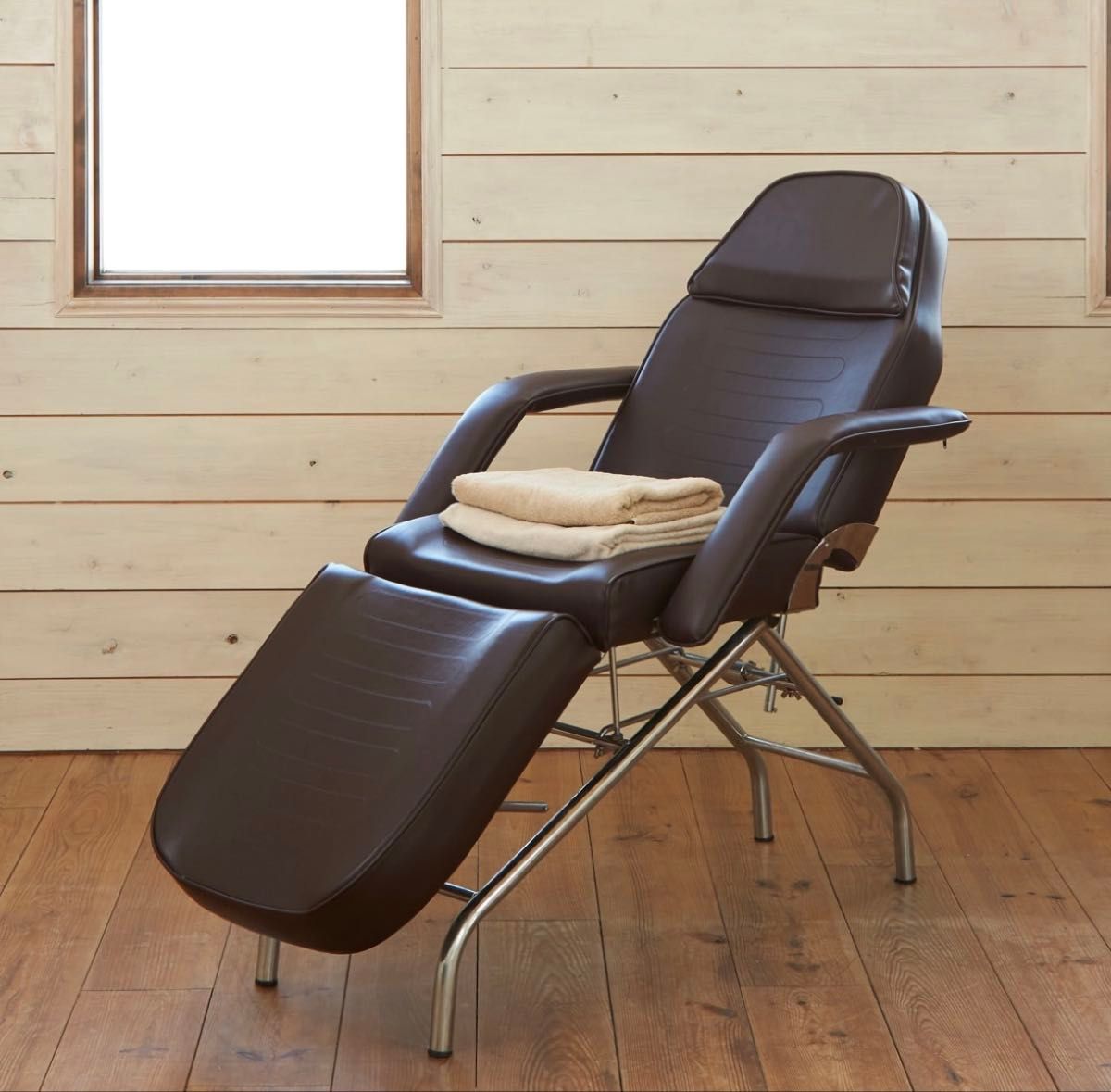 電動昇降マッサージベッド EX ダークブラウン BEAUTY GARAGE