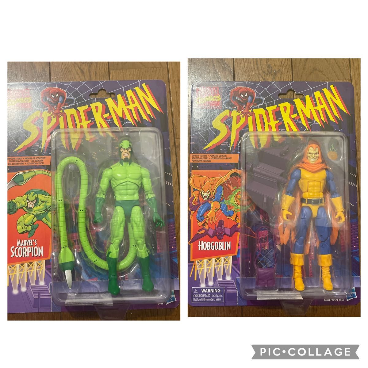 マーベルレジェンド スパイダーマン ホブゴブリン スコーピオン マーベルレジェンド スパイダーマン ホブゴブリン スコーピオン
