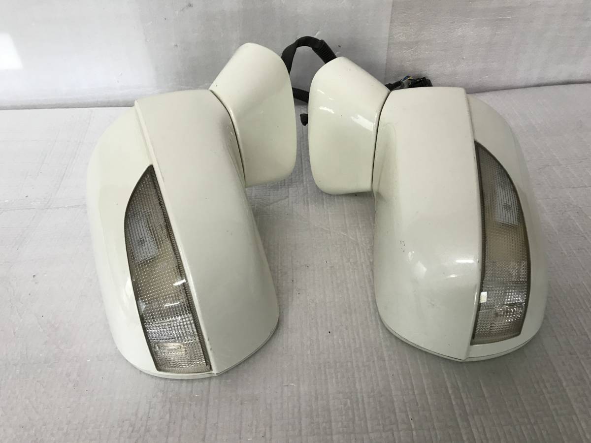 RB1 RB2 Odyssey latter term original door mirror side mirror winker attaching left right set used pearl white 