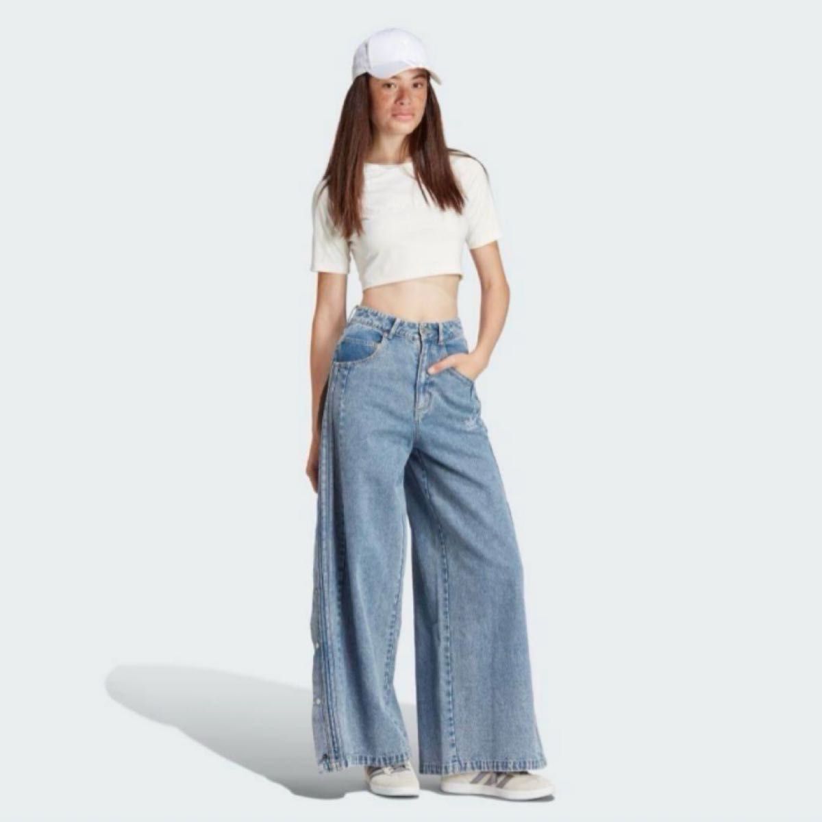 激レア 【新品】adidas originalsアディブレイクデニムパンツ 激レア 【新品】adidas originalsアディブレイクデニムパンツ