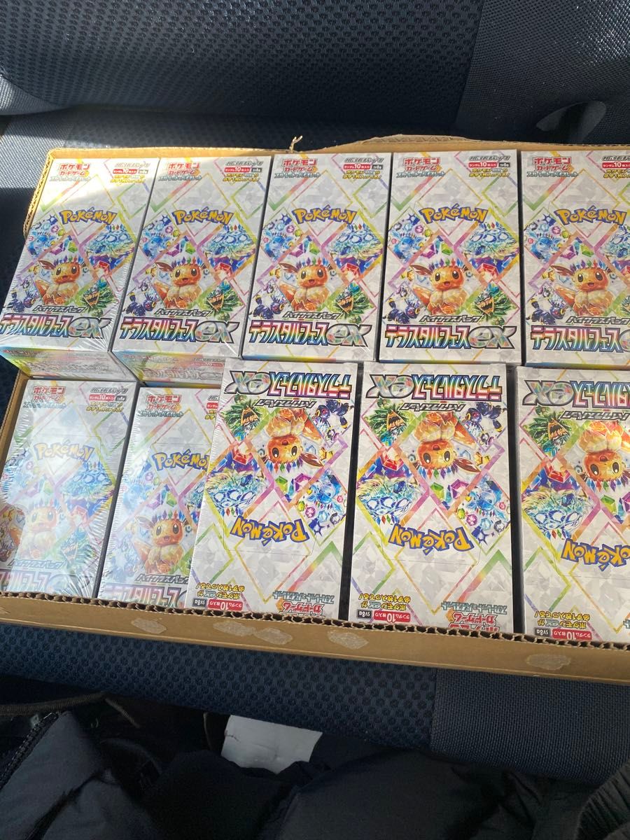 ポケモンカード テラスタルフェスex 10BOX シュリンク付き 未