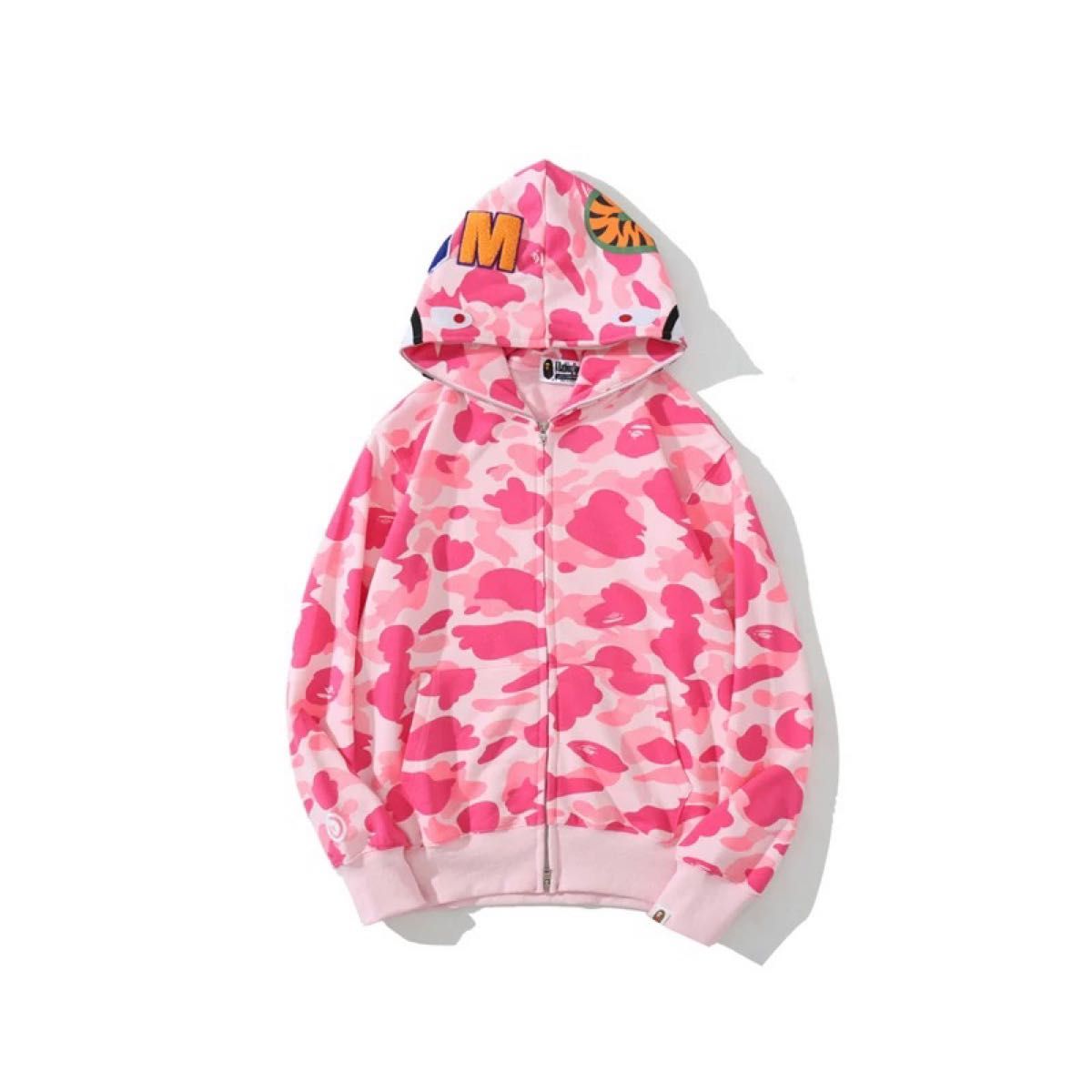 アベイシングエイプ シャークパーカー a bathing ape 男女兼用 アベイシングエイプ シャークパーカー a bathing ape 男女兼用