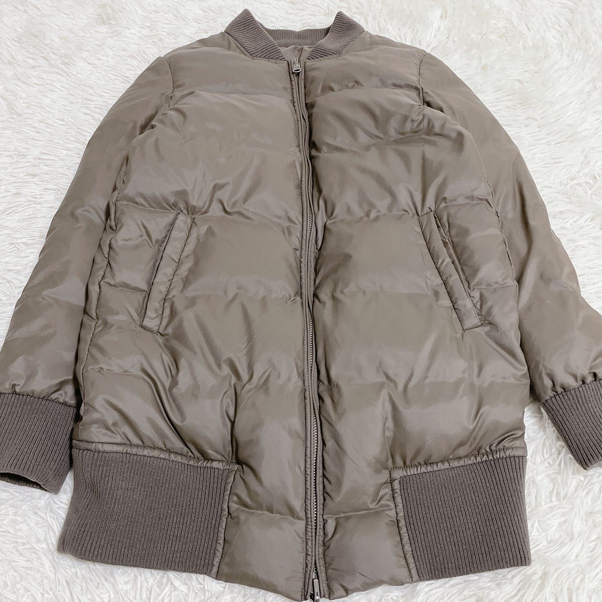 iCB ダウンモッズコート ブルーフォックスファー ダウン94% 4way iCB ダウンモッズコート ブルーフォックスファー ダウン94% 4way