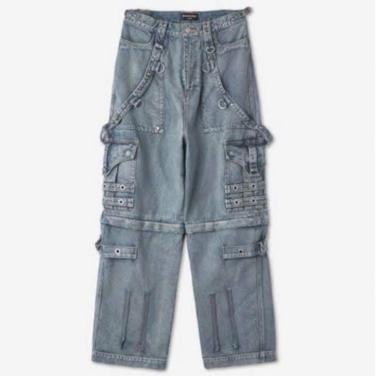 BALENCIAGA Raver Baggy Jeans バギー デニム ジーンズ カーゴ BALENCIAGA Raver Baggy Jeans バギー デニム ジーンズ カーゴ