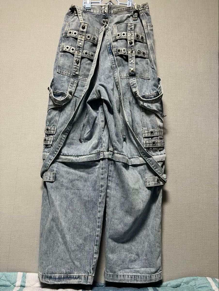 BALENCIAGA Raver Baggy Jeans バギー デニム ジーンズ カーゴ BALENCIAGA Raver Baggy Jeans バギー デニム ジーンズ カーゴ