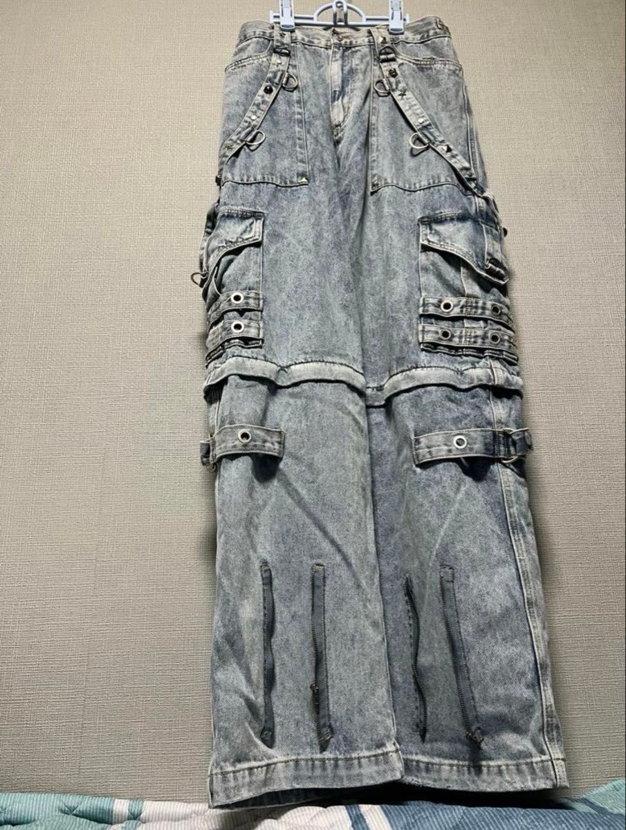 BALENCIAGA Raver Baggy Jeans バギー デニム ジーンズ カーゴ BALENCIAGA Raver Baggy Jeans バギー デニム ジーンズ カーゴ