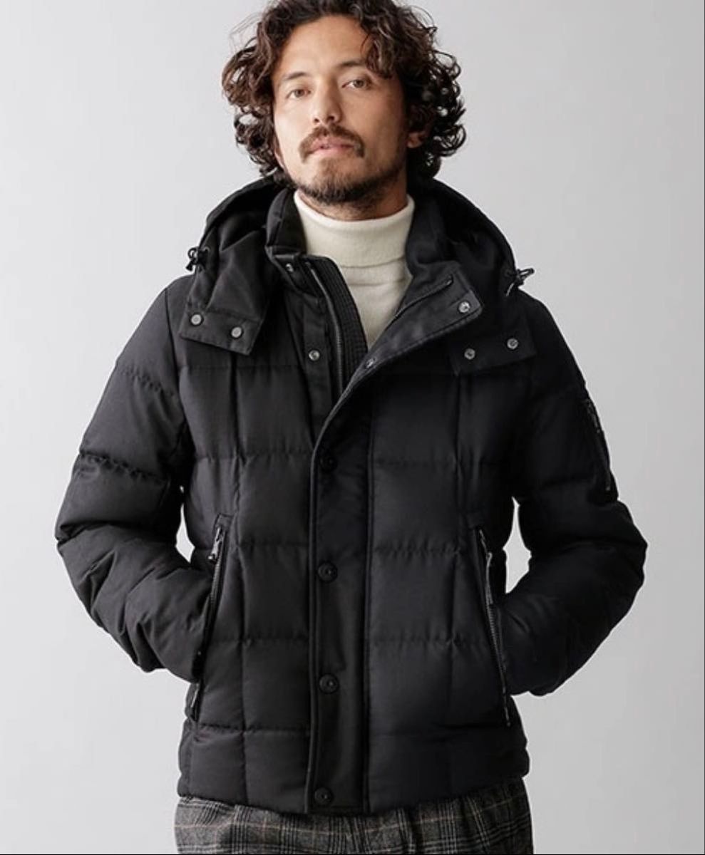 ナノユニバース 西川ダウン カグラジャケット XL 黒 高品質 ナノユニバース 西川ダウン カグラジャケット XL 黒 高品質