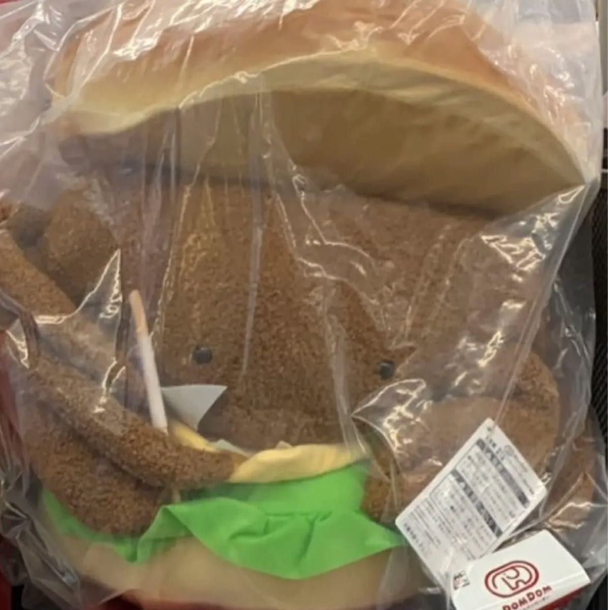 タイトーくじ ドムドムハンバーガー ラストワン賞 丸ごと カニ タイトーくじ ドムドムハンバーガー ラストワン賞 丸ごと カニ